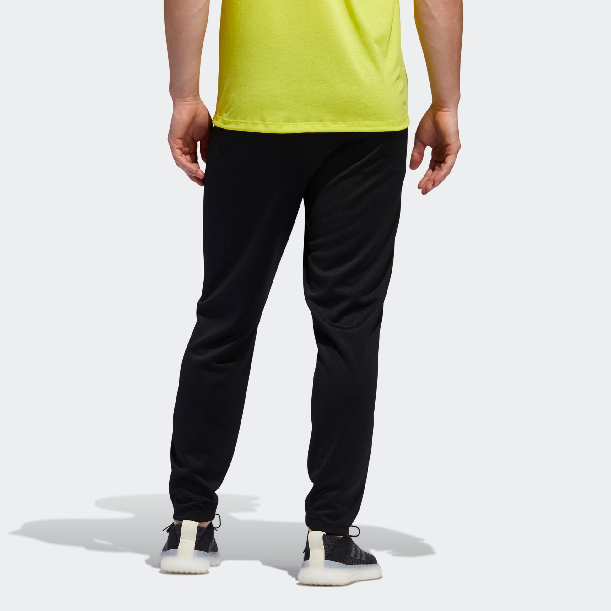 adidas City Base Pant Solid Color Basic Sports Pants Black FJ5135