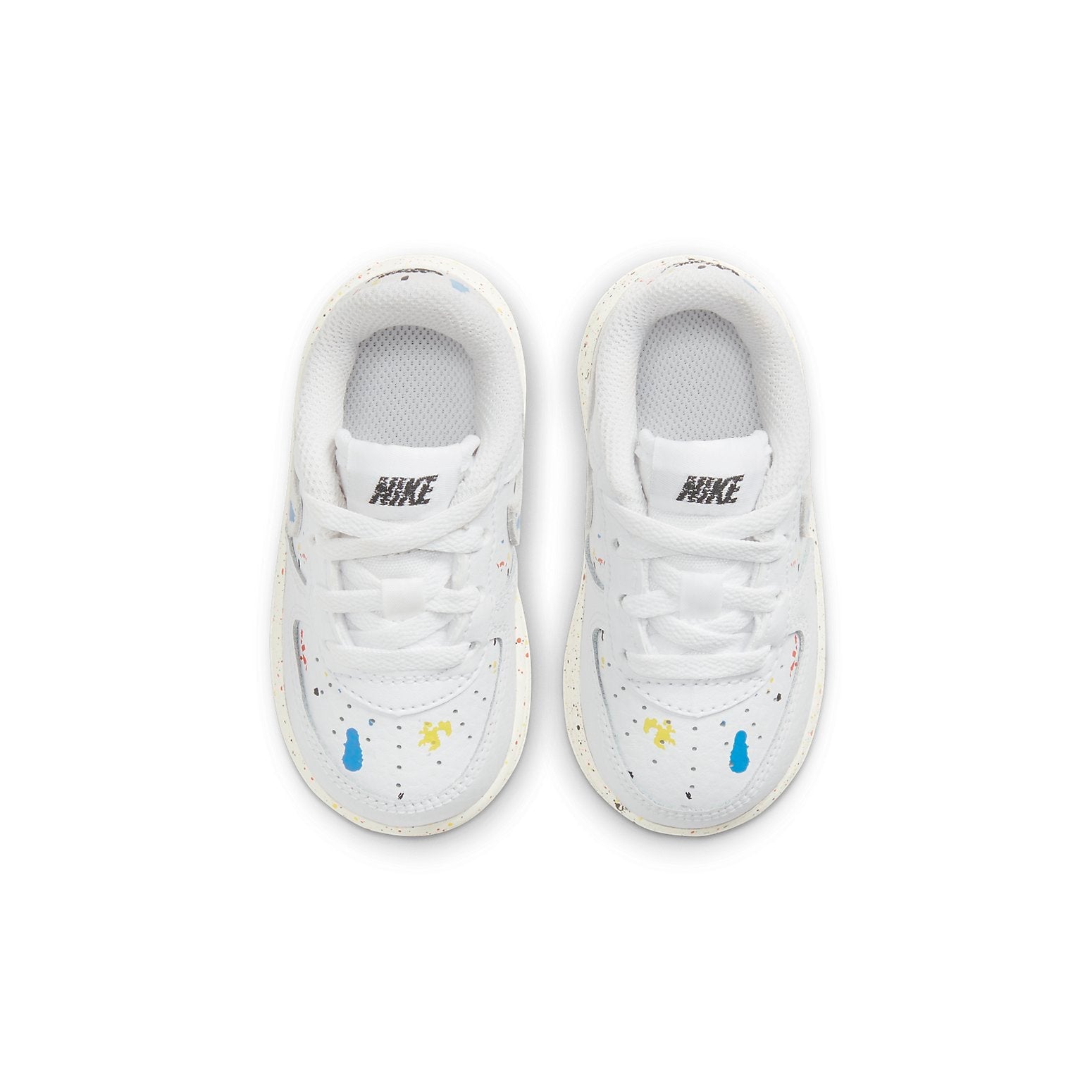 (TD) Nike Force 1 LV8 3 'Paint Splatter - White' DJ2600-100