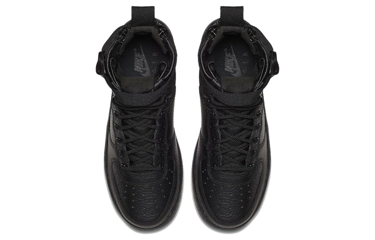 (GS) Nike SF Air Force 1 Mid 'Triple Black' AJ0424-003