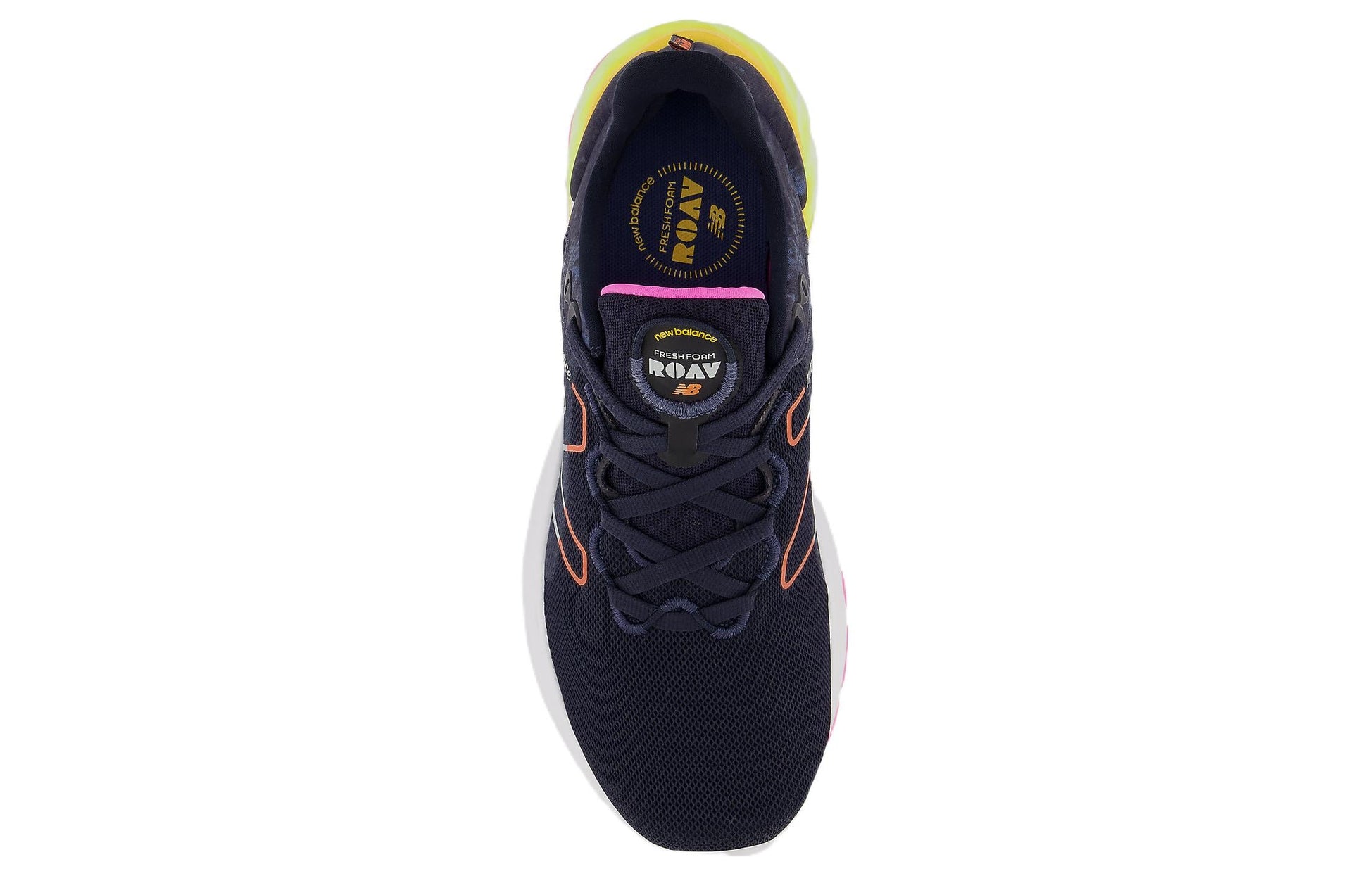 (WMNS) New Balance Fresh Foam Roav v2 'Black Orange Yellow' WROAVCK2
