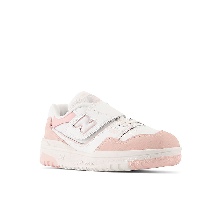 (PS) New Balance 550 Bungee Lace with Top Strap 'White Pink Haze' PHB550CD
