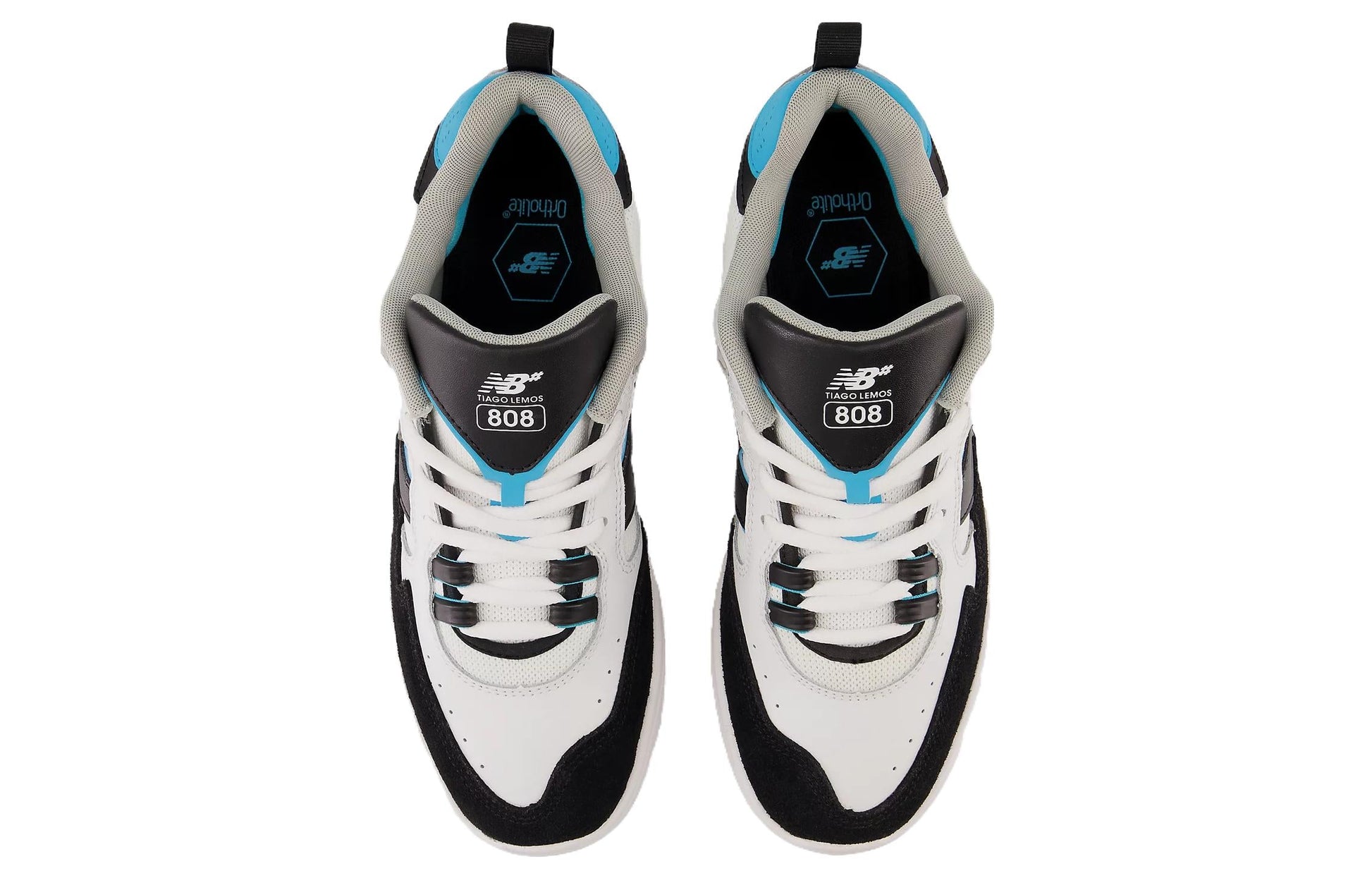 New Balance 808 Numeric x Tiago Lemos 'White Black Turquoise' NM808BYS