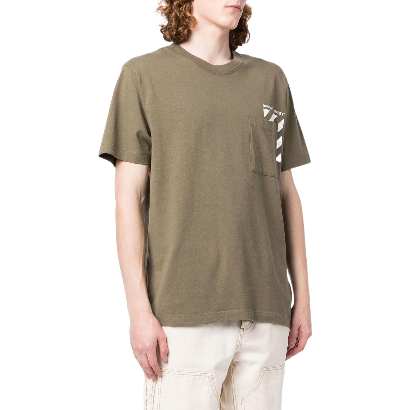 Off-White Fw22 Tee OMAA128F22JER0015601