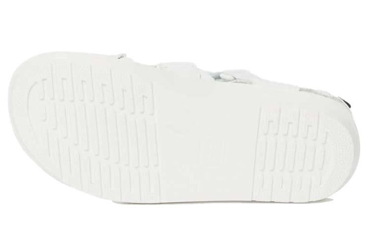 (WMNS) Dr. Martens Redfin Slip-On Shoe White 23847100