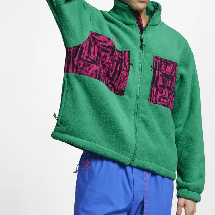 Nike ACG Men's Outdoor Fleece Zhipper Jacket Green BQ7198-319