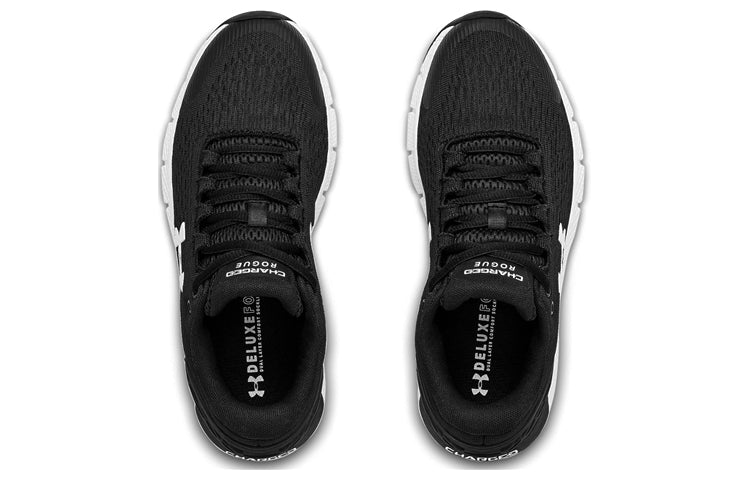 (WMNS) Under Armour Charged Rogue 2 Black/White 3022602-003