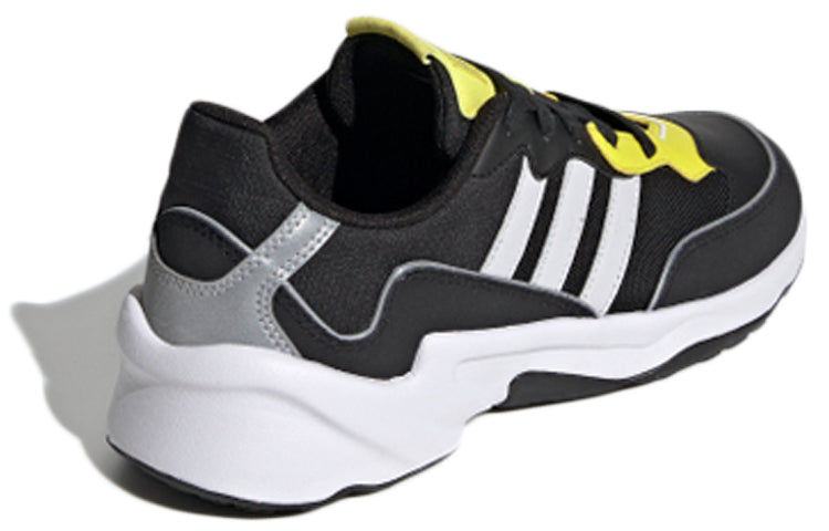 (WMNS) adidas neo 20-20 FX 'Black White Yellow' EH2146