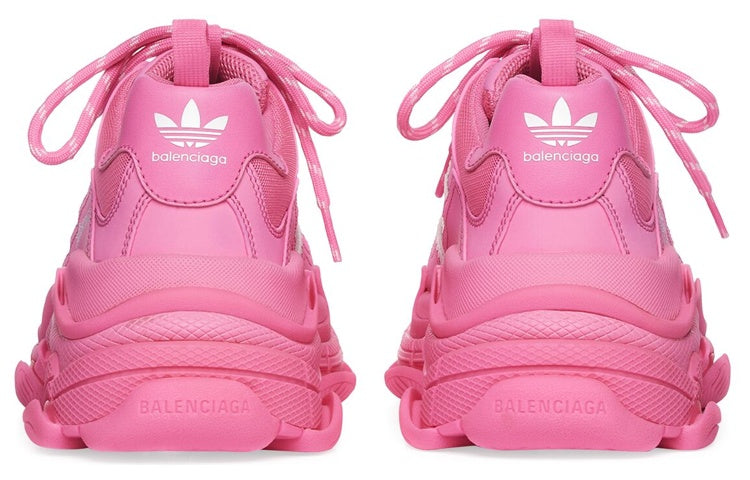 (WMNS) Balenciaga Triple S Sneaker x Adidas 'Neon Pink' 712764W2ZB65590