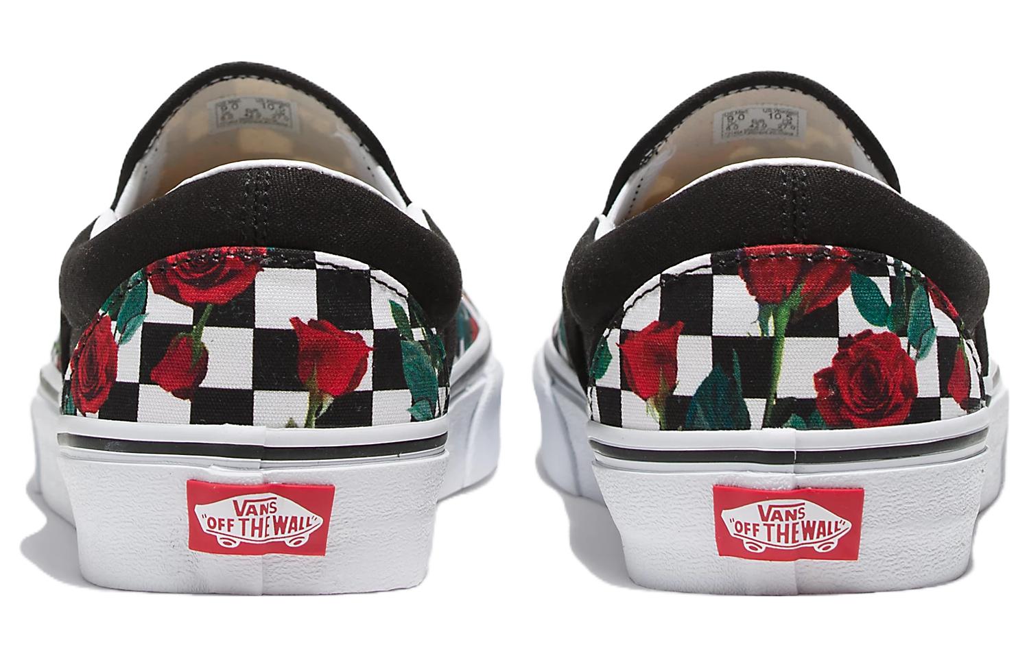 Vans Aura Checkerboard Customs 'Roses' VN0A3VC0946