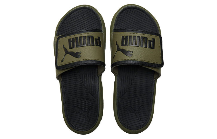 PUMA Royalcat Comfort Slides 'Dark Green Moss' 372280-14