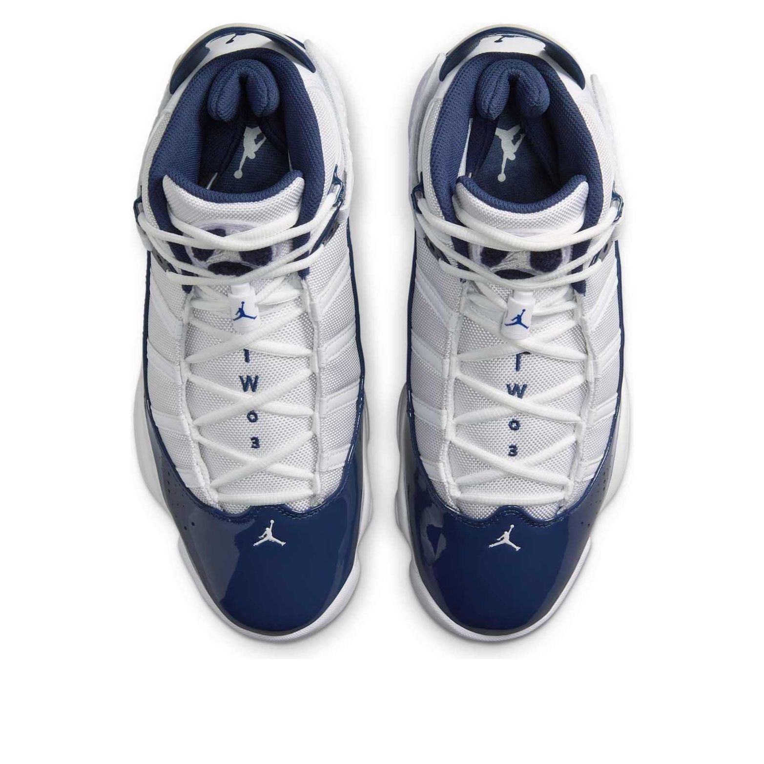 Air Jordan 6 Rings 'White Midnight Navy' 322992-124
