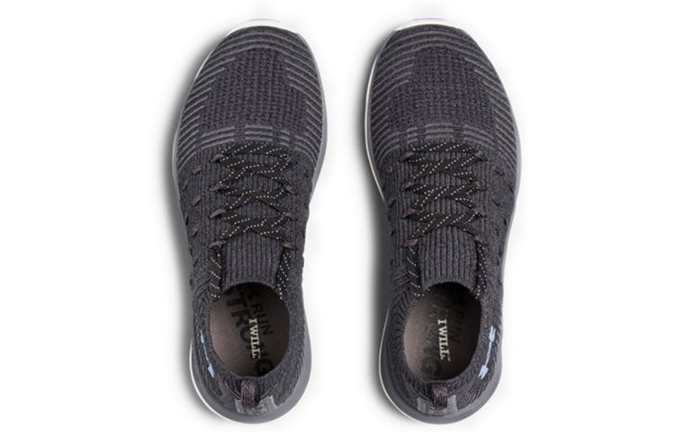 (WMNS) Under Armour Grade School Slingflex Rise Grey/Blue 3000096-102
