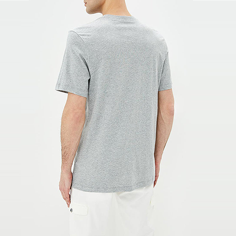 Nike Tee Just Do It Swoosh Casual Sports Round Neck Short Sleeve Gray AR5006-063