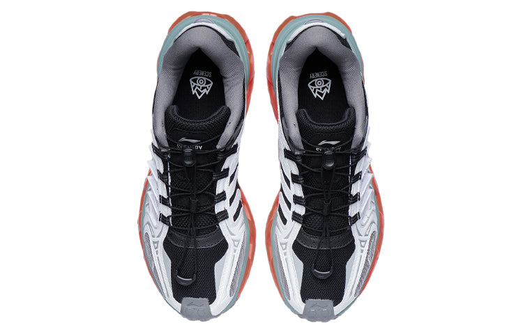 Li-Ning Scenery Low 'White Black Orange' AGLR079-3