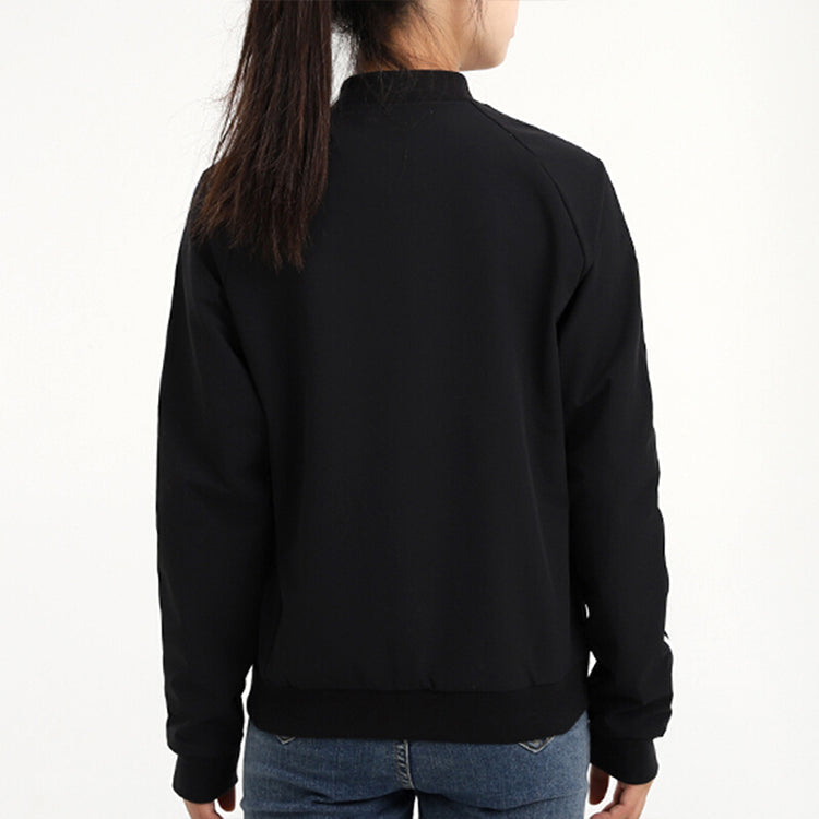 (WMNS) adidas 3 Stripes Jacket 'Black White' GF0189