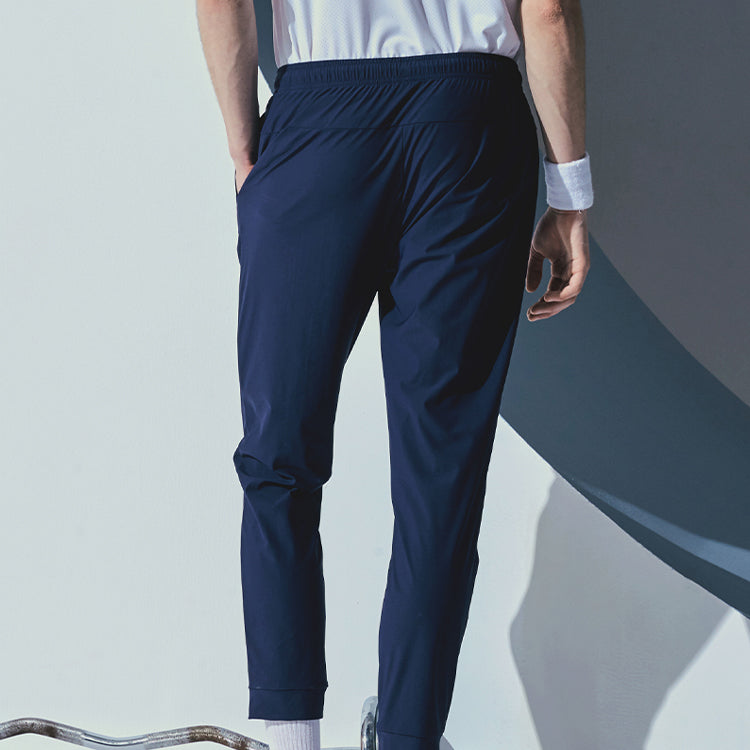 Men's FILA Mini Logo Navy Blue Sports Pants/Trousers/Joggers A11M021615F-NV