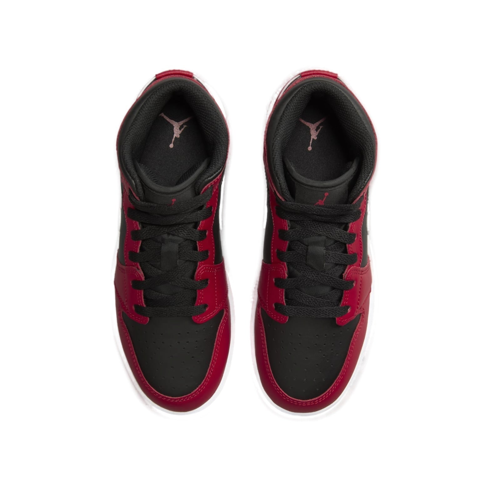 (GS) Air Jordan 1 Mid 'Gym Red Black White' DQ8423-061