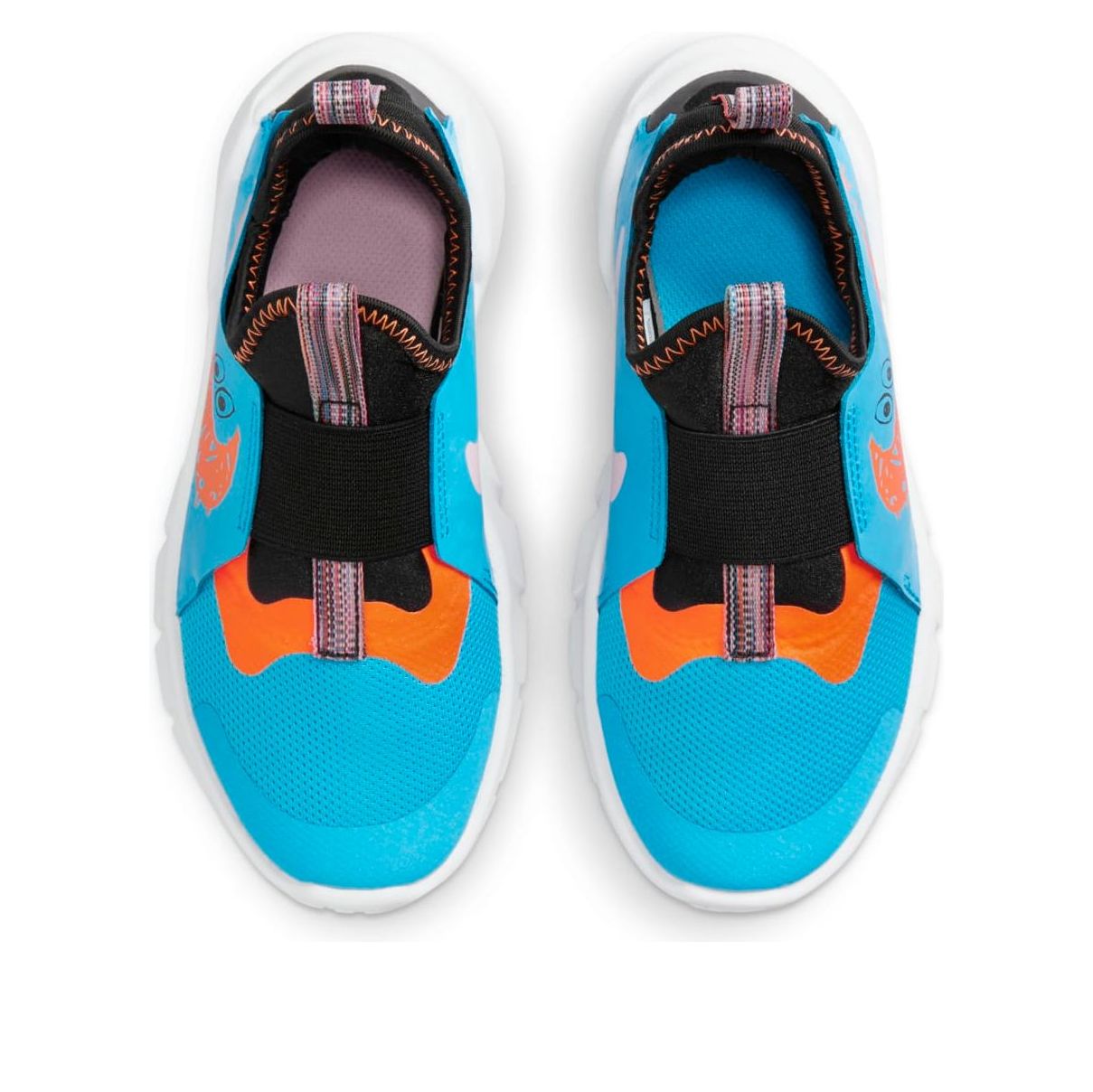 (PS) Nike Flex Runner 2 'Blue Lightning Orange' DZ4487-400