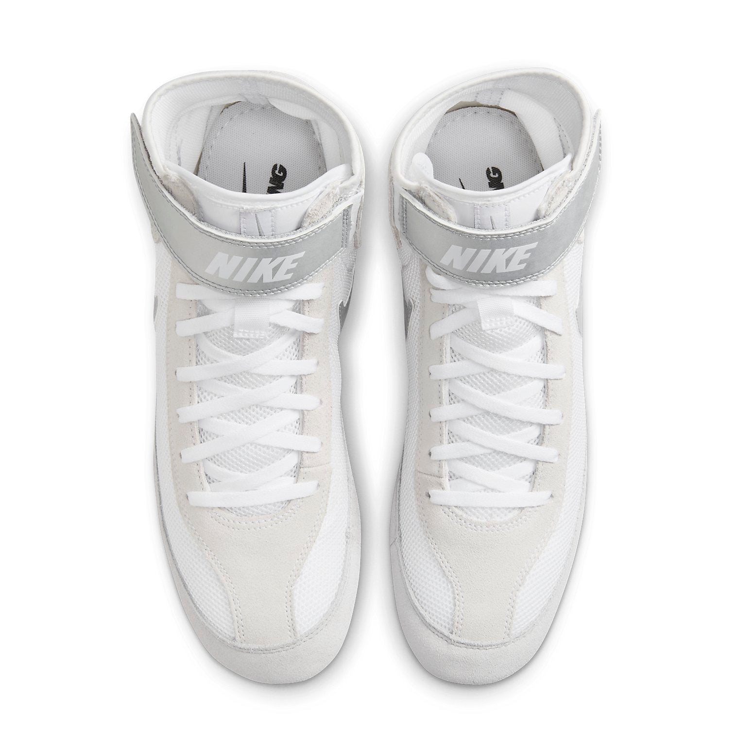 Nike SpeedSweep 7 Wrestling Shoes 'White Metallic Silver' 366683-100