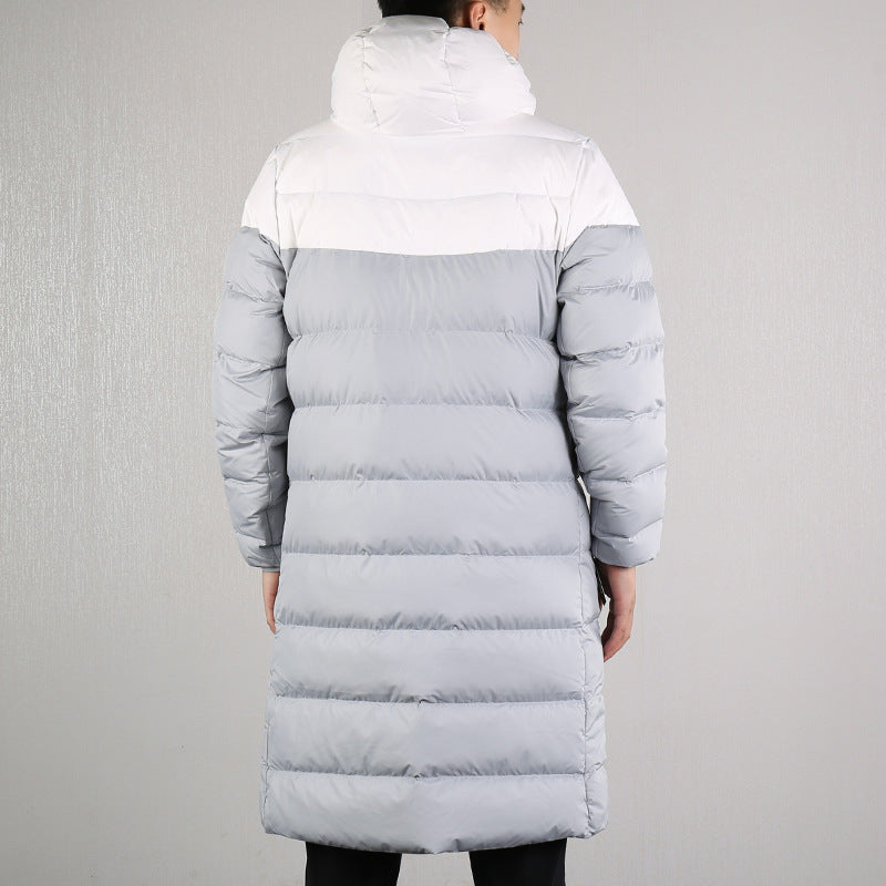 Nike Sportswear Windrunner Down Fill Long Hoodie Down Jacket For Men Grey Gray AA8854-101