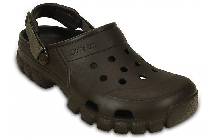 Crocs Minimalistic Wear-Resistant Cozy Sports Unisex Brown Sandals 202651-23B