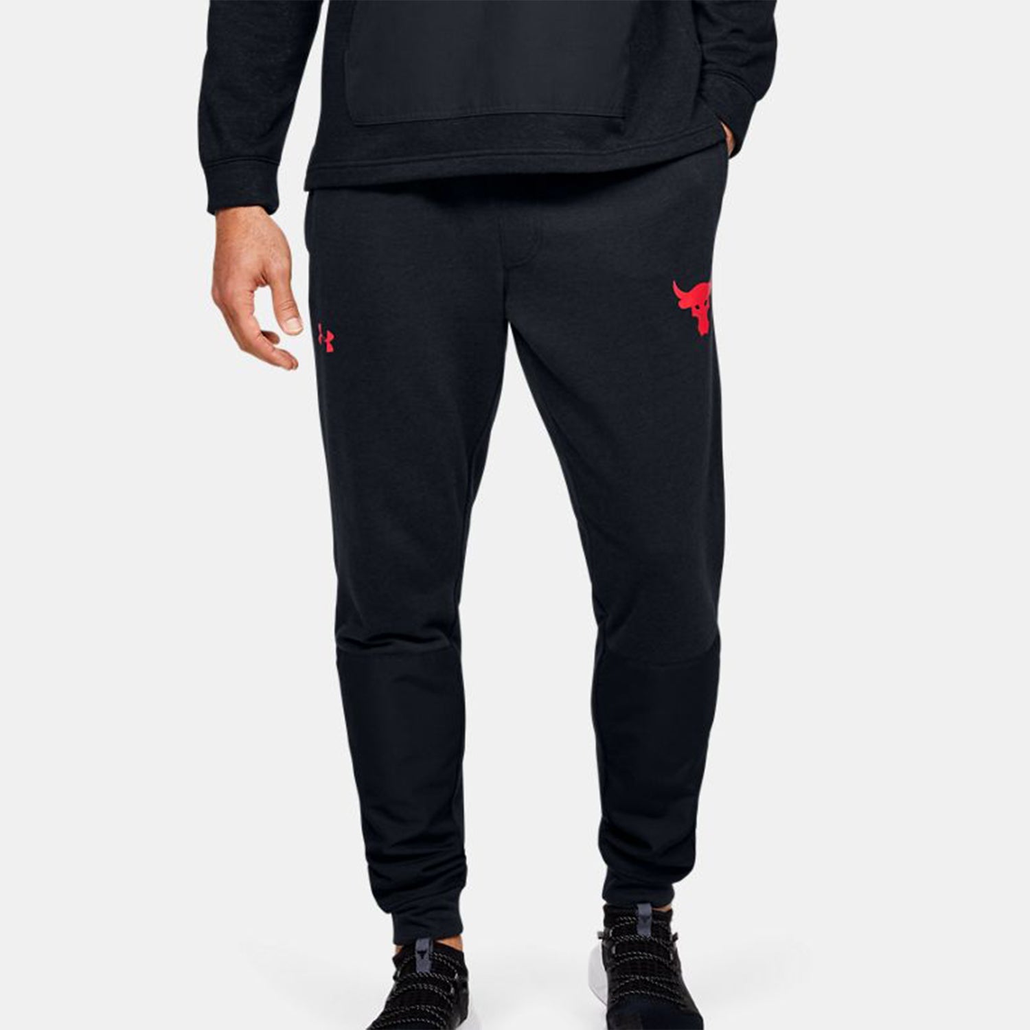 Under Armour Project Rock Terry Joggers 'Black' 1355634-001