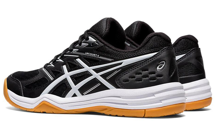 (WMNS) ASICS Upcourt 4 Running Shoes Black/White 1072A055-001