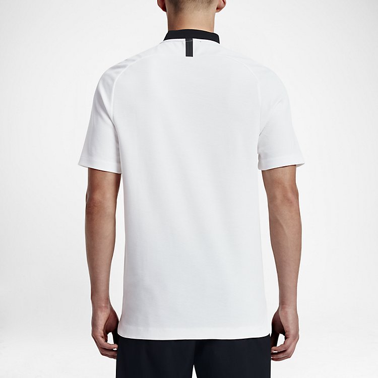 Nike Court Polo Shirt 'White Black' 743996-100