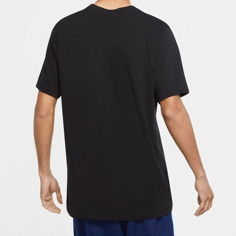 Nike Dri-FIT Giannis Swoosh Freak Letter Basketball T-Shirt 'Black' CV1096-010
