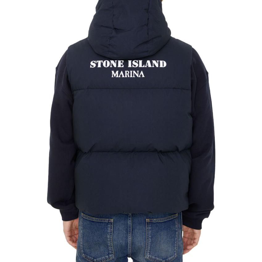 STONE ISLAND Marina Vest 'Blue' 7915G09X2-V0020
