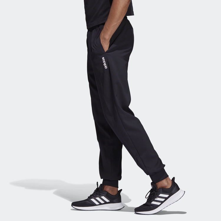 adidas Logo Bundle Feet Sports Pants Black DQ3067