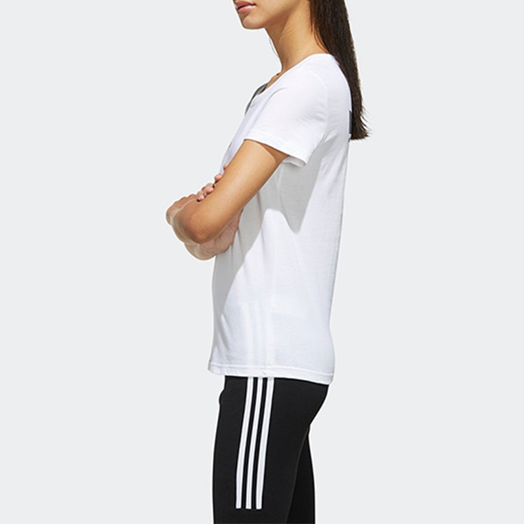 (WMNS) adidas originals Logo Printing White GH7780