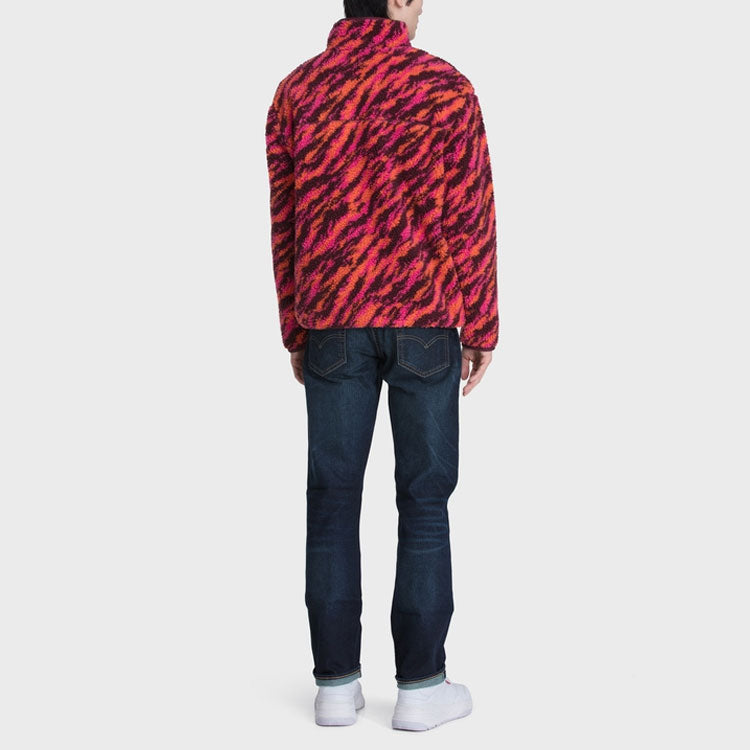 Men's Levis Stand Collar Pullover Red 18197-0000