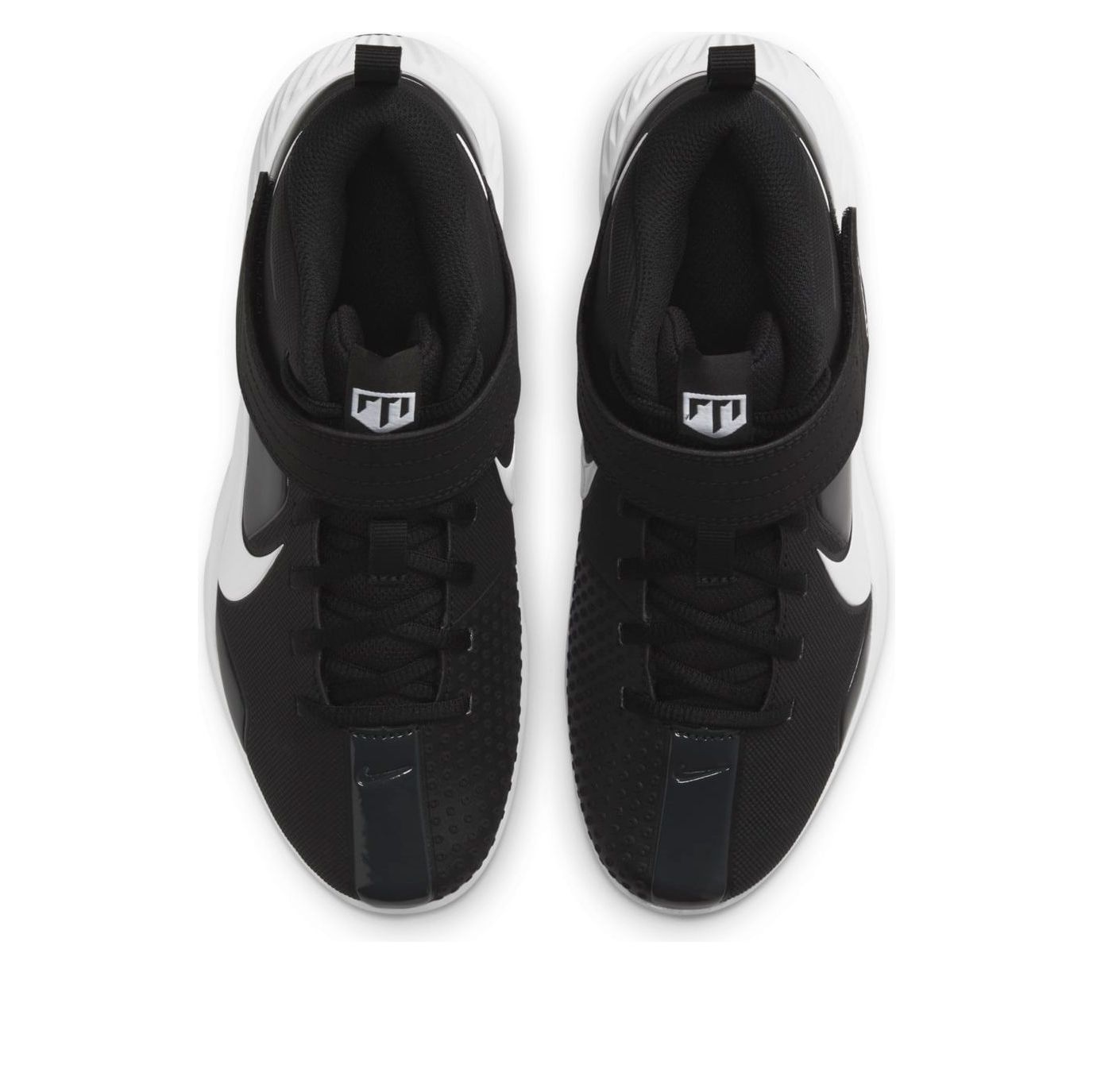 (GS) Nike Force Trout 7 Turf 'Black White' DC9217-002
