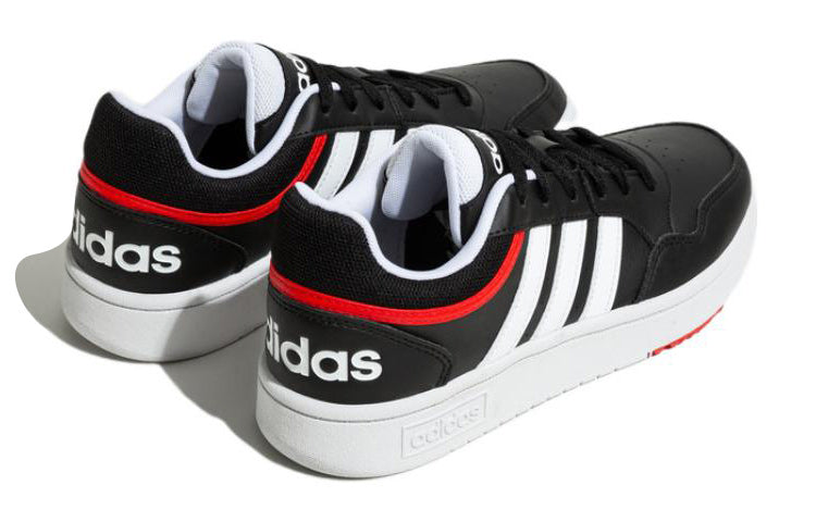 adidas Hoops 3.0 'Black White Red' H03778