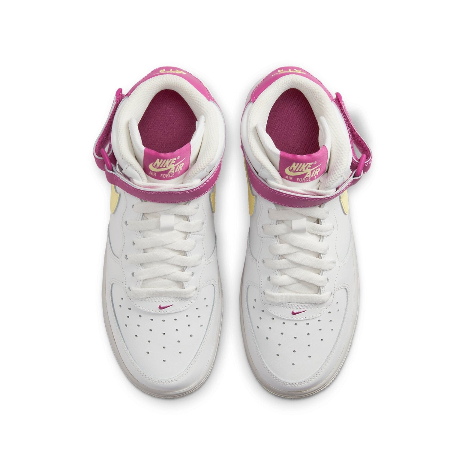 (GS) Nike Air Force 1 Mid LE 'Citron Fuchsia' DH2933-100