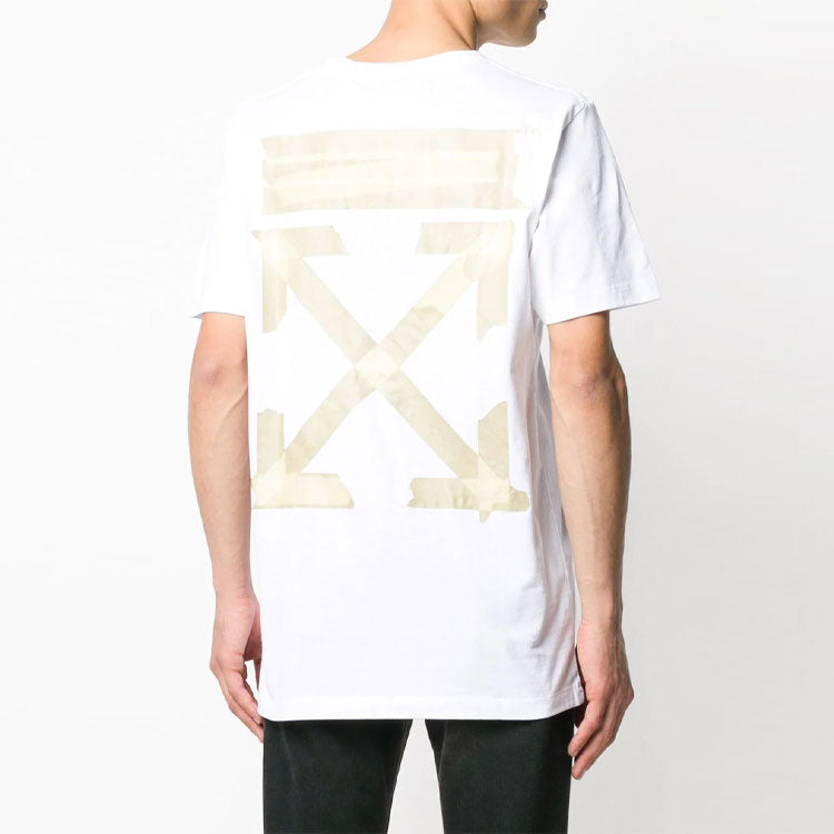 Off-White C/O Virgil Abloh Men'S White Tape Arrows Slim OMAA027R201850020148