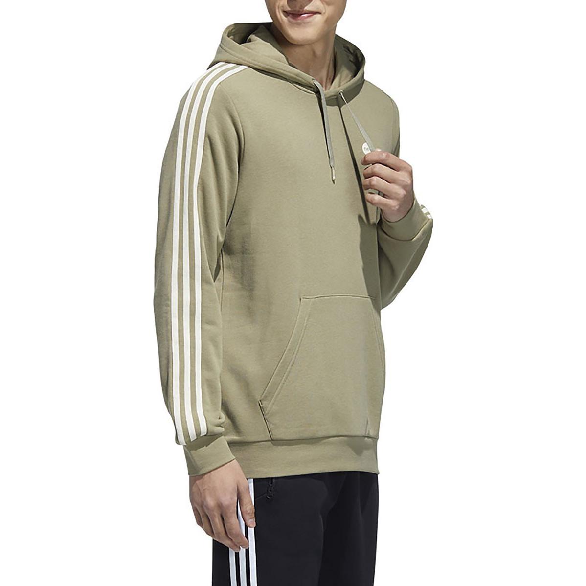 adidas Neo CE 3-Stripes Hoodies 'Olive Green' HD4673