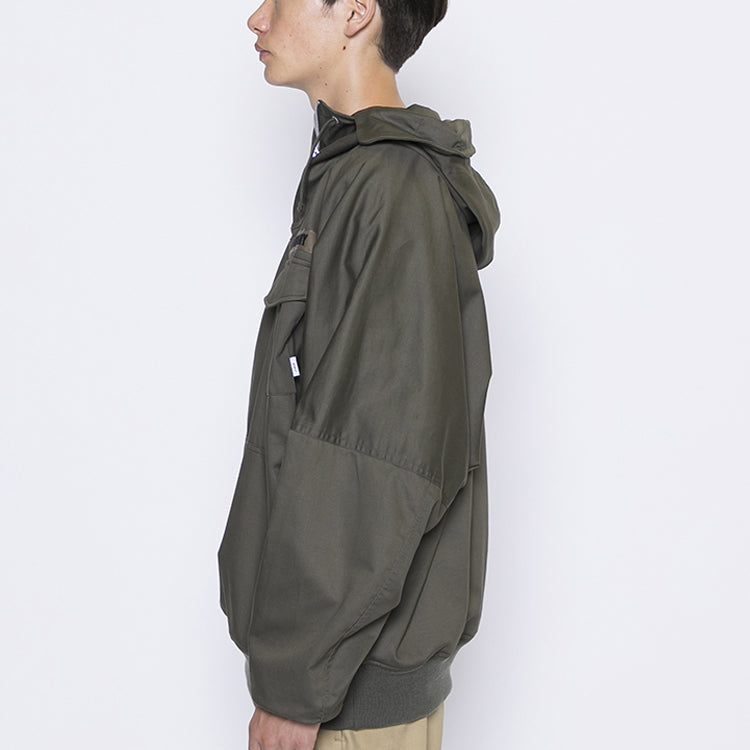 Men's WTAPS Half Zipper Pocket Jacket 202WVDT-JKM05