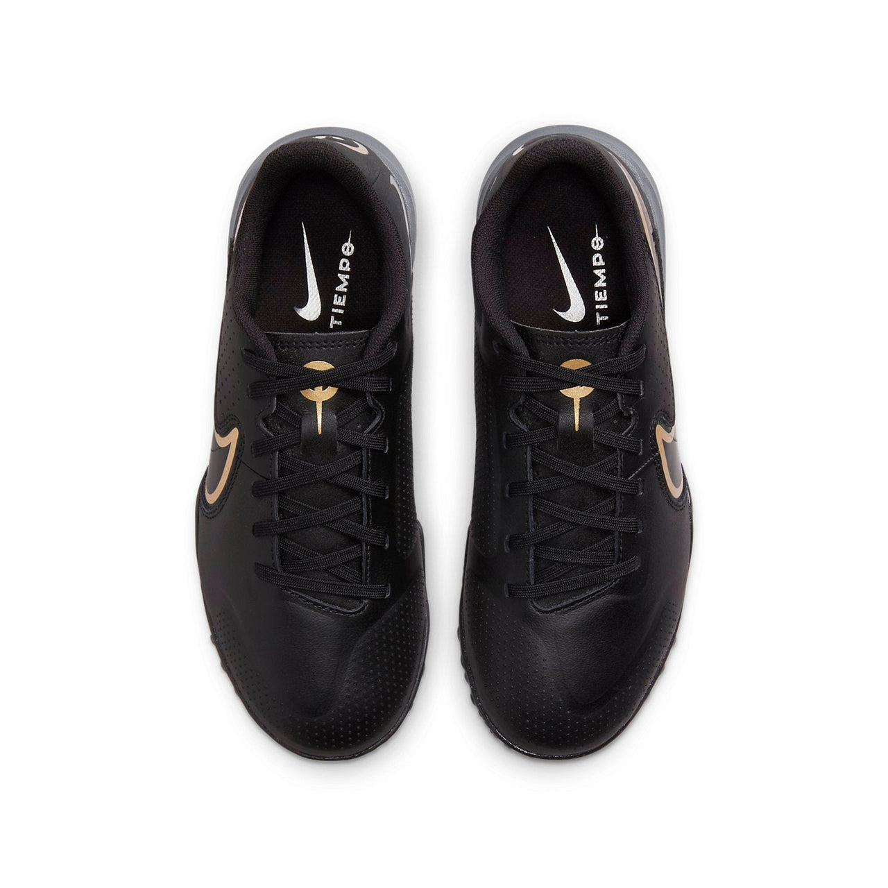 (GS) Nike JR Legend 9 Academy TF 'Black Gold' DA1328-007