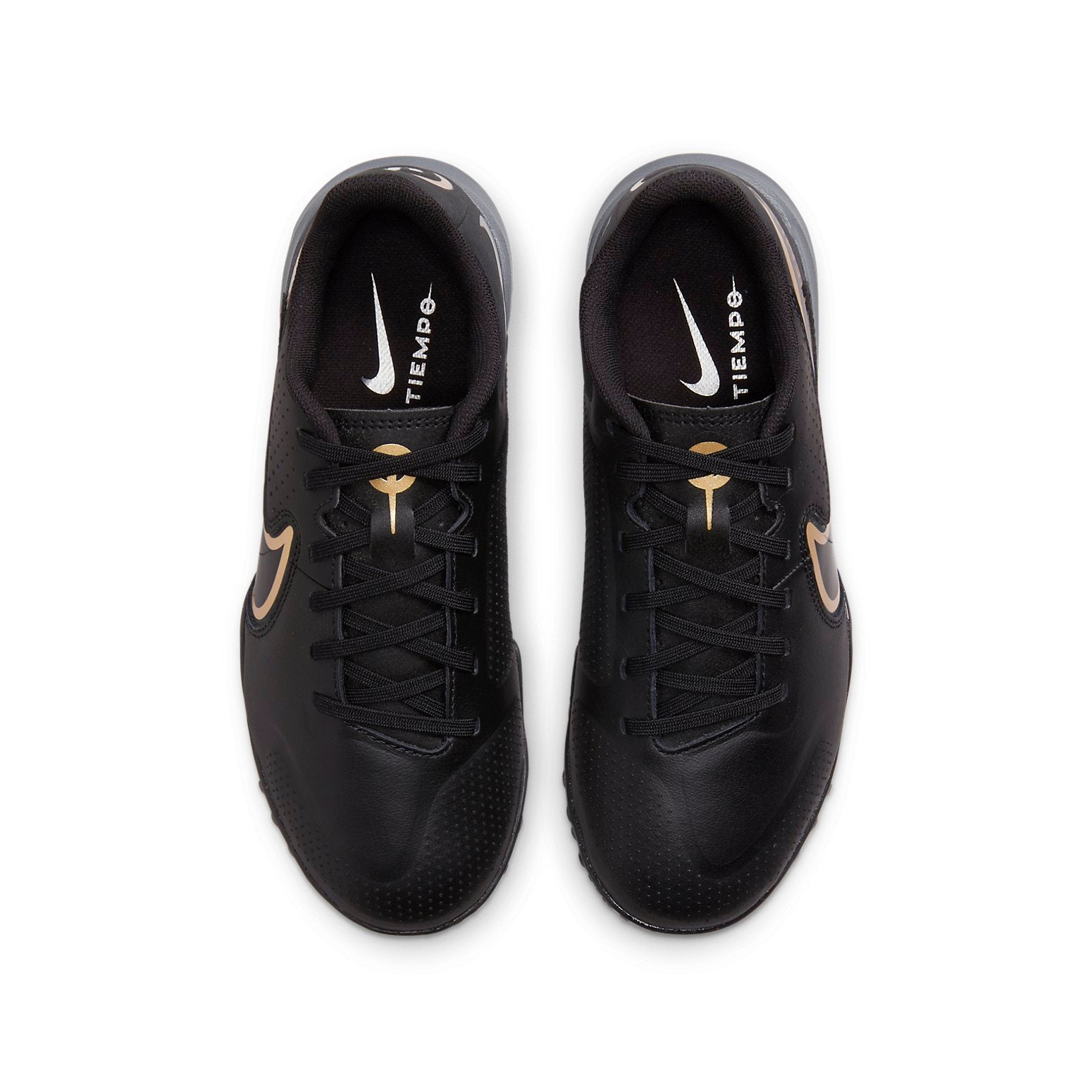 (GS) Nike JR Legend 9 Academy TF 'Black Gold' DA1328-007