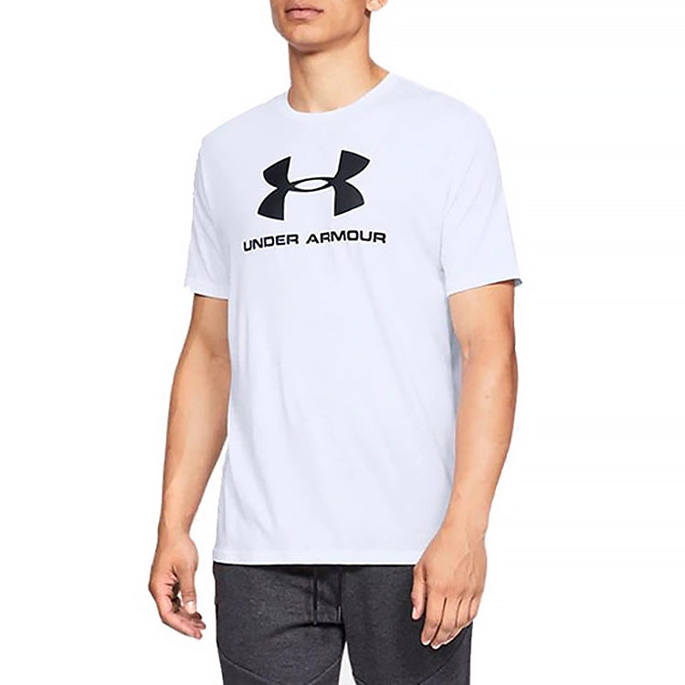 Under Armour UA SPORTSTYLE LOGO Tee White 1329590-100