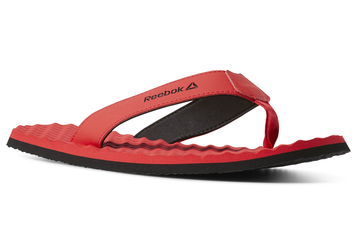 Reebok Misces Red Black Slippers 'Red Black' CN6488