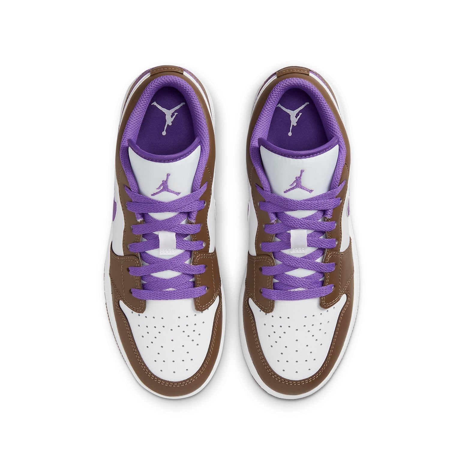(GS) Air Jordan 1 Low 'Purple Mocha' 553560-215