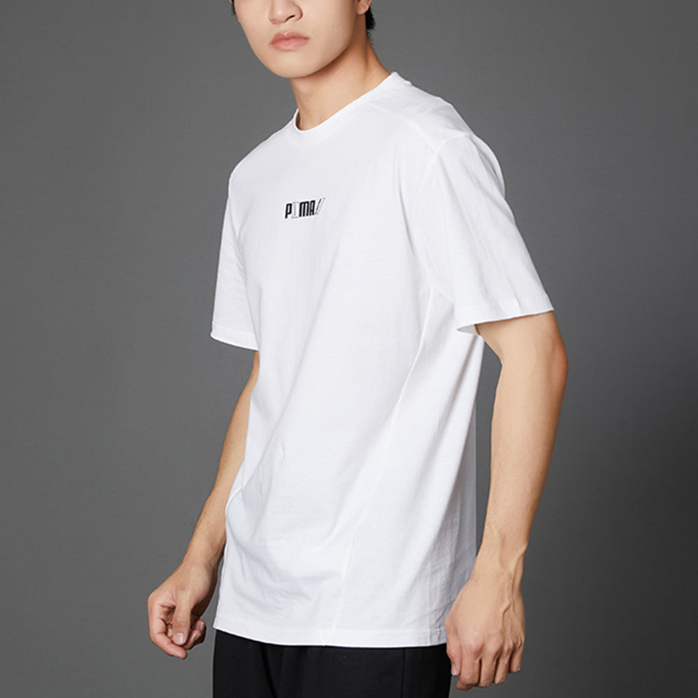 PUMA Rad/cal Tee 'White Black' 588845-02