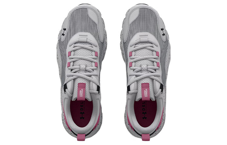 (WMNS) Under Armour Charged Verssert 'Grey Pace Pink' 3025751-104