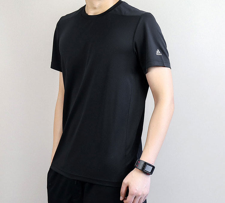 adidas m Hi Dry Tee Outdoor Sports Short Sleeve Black CV4895