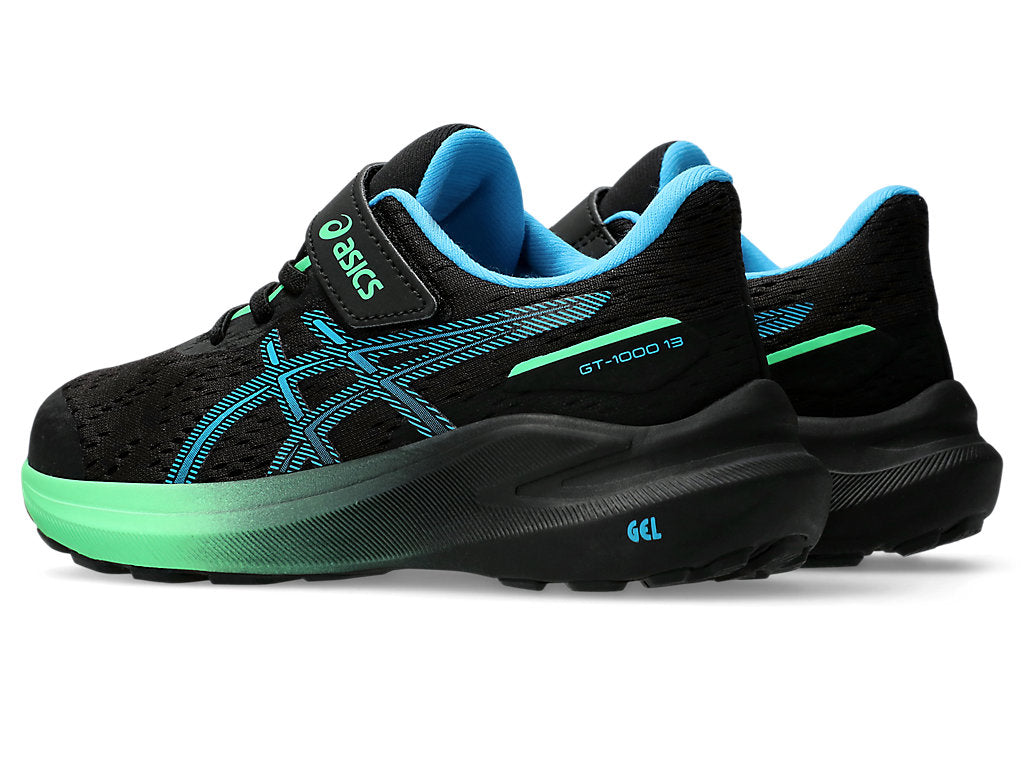 (PS) ASICS GT-1000 13 'Black Digital Aqua' 1014A344-001