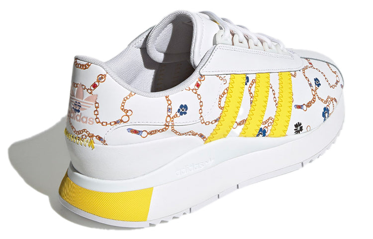 (WMNS) adidas originals Sl Andridge 'White Yellow' FX8107