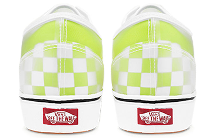 Vans ComfyCush Slip-Skool 'Safety Yellow Checkerboard' VN0A4P3EWYJ
